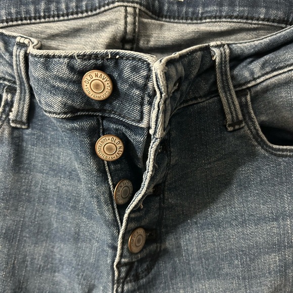 Women’s Old Navy Rockstar Super Skinny Mid-wash Jeans Stretch Normcore - Picture 4 of 4